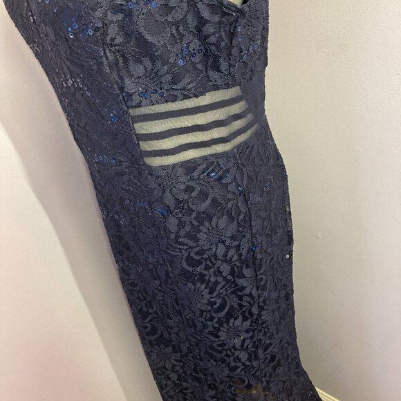 Alexa B Nites Lacy Dress, EUC, Size 14 - Picture 6 of 15